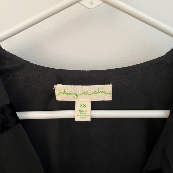 Urban Outfitters | Staring at Stars Chiffon Velvet Dress - Picture 3 of 4